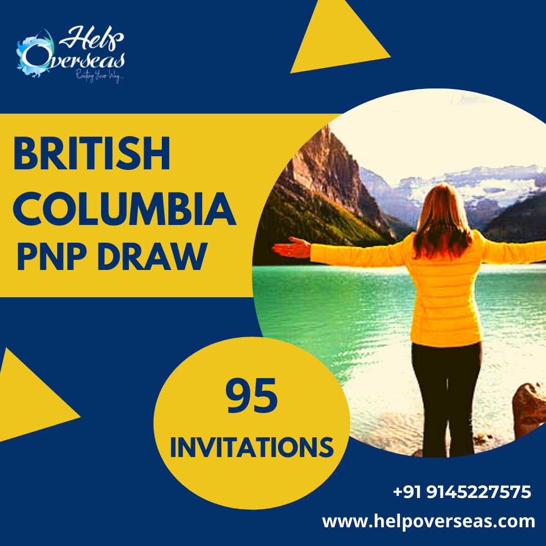 British Columbia Invited 95 PNP Candidates - HelpOverseas