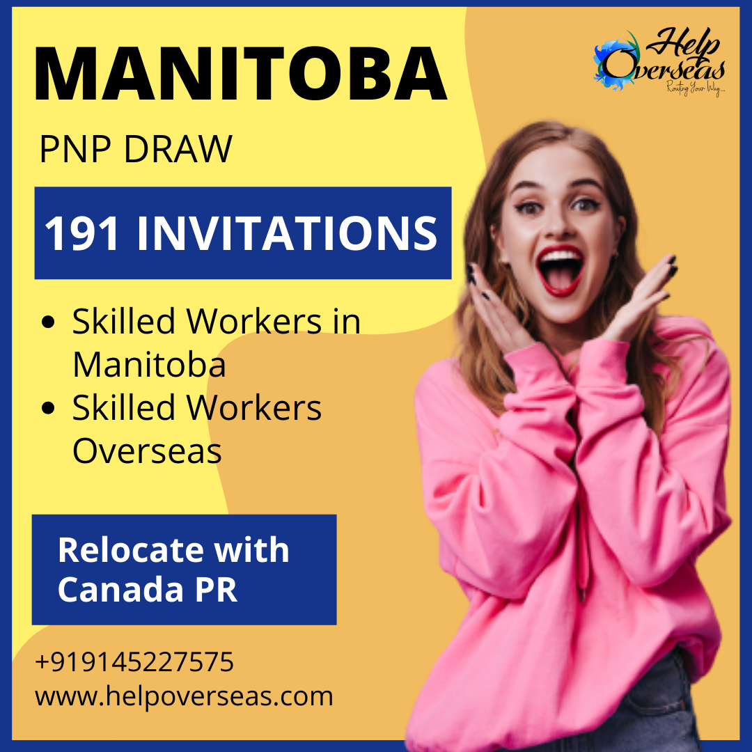 Manitoba PNP Draw (MPNP) 2023 | Helpoverseas Immigration